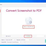 There Are 2 Methods for You to Convert Screenshot to PDF