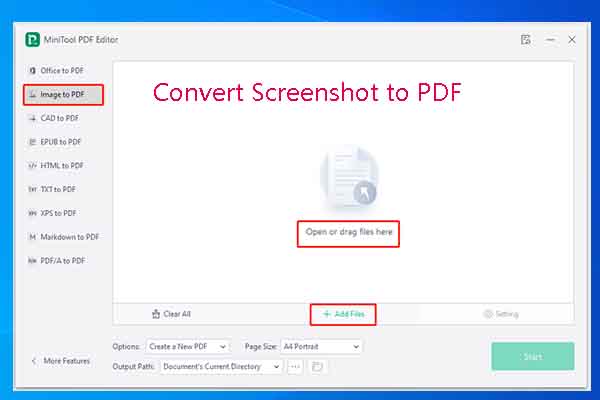 Two Ways to Help You Turn Screenshots to PDF