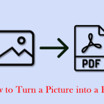 How to Turn a Picture into a PDF via Image to PDF Converters