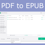 4 Tools to Convert PDF to EPUB