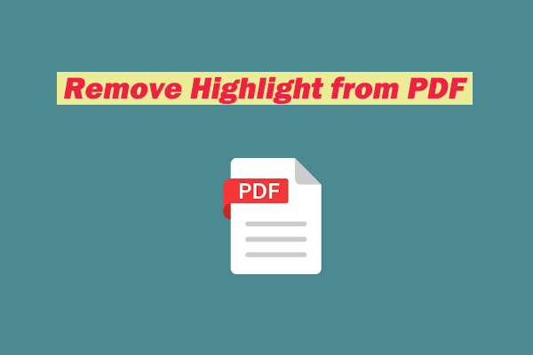 How To Remove Highlight From PDF Here Is The Tutorial