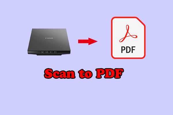 How to Scan to PDF on Windows 11/10?