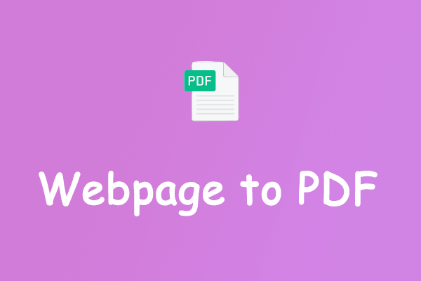 Webpage to PDF | How Can You Convert Webpage to PDF?