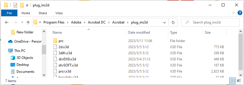 delete third party plugins in Acrobat