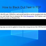 How to Black out Text in PDF? Here’s a Step-by-Step Guide