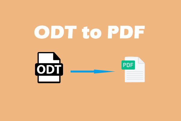 ODT to PDF: How to Convert ODT File to PDF?