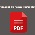 PDF Cannot Be Previewed Because There Is No Previewer Installed