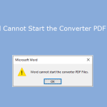 What to Do If You Cannot Open PDF in Word?