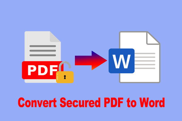 How to Convert Secured PDF to Word on Windows & Online