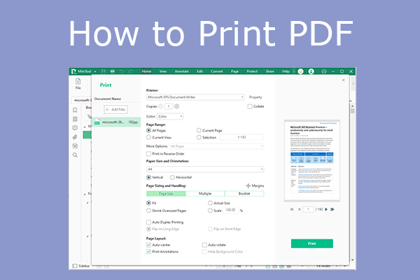 3 Ways to Print a PDF Document Using a Printer