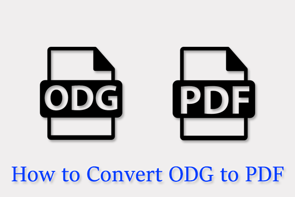How to Convert ODG to PDF? [A Step-by-step Guide]