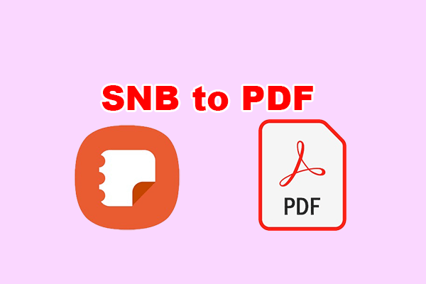SNB to PDF: A Step-by-Step Guide to Do SNB to PDF Conversion