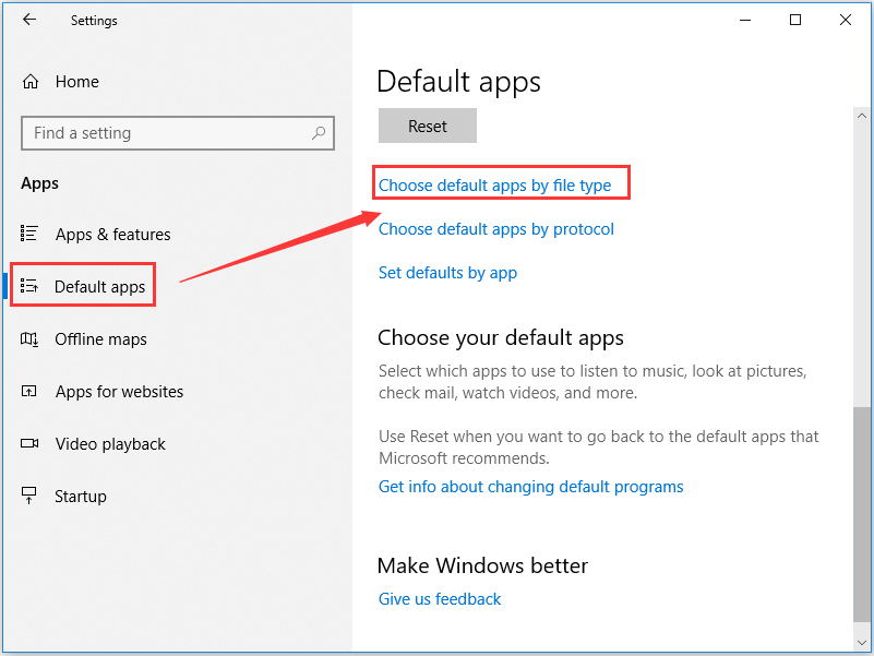change default apps by file name