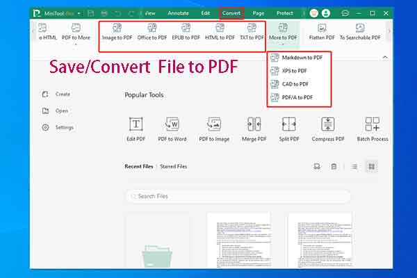 How to Save/Convert File to PDF? 3 Simple Methods