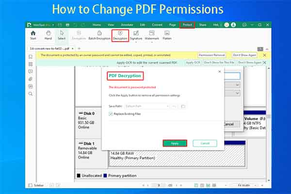 How to Change PDF Permissions on Windows? Top 3 Ways