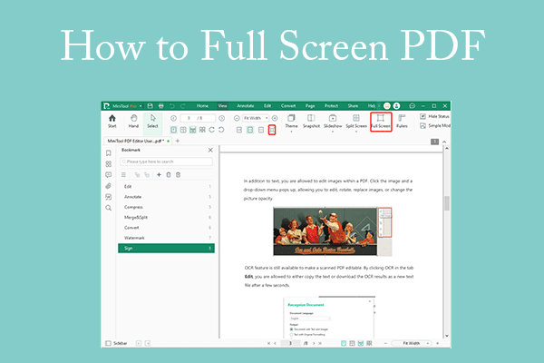 3 Simple and Free Ways to Full Screen PDF