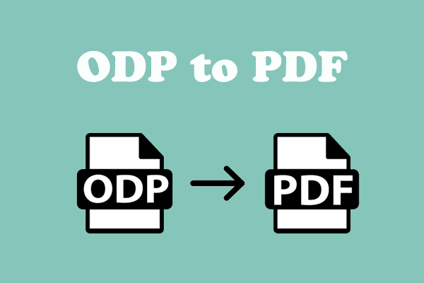 ODP to PDF: How to Convert ODP to PDF with This Guide