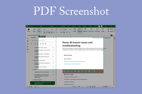 How to Snapshot PDF Easily? Here Are 3 Ways!