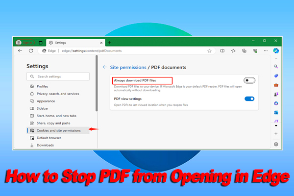 Here Are 3 Simple Ways to Stop PDFs from Opening in Edge