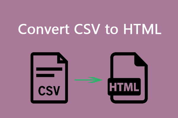 How to Convert CSV to HTML? Here’s the Guide