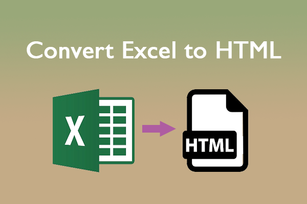 Excel to HTML: How to Convert Files from Excel to HTML?