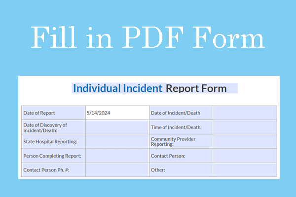 Can’t Fill Data in a PDF Form? 3 Solutions for You!