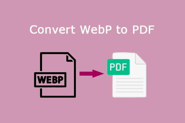 How to Convert Files from WebP to PDF? Here Are Ways