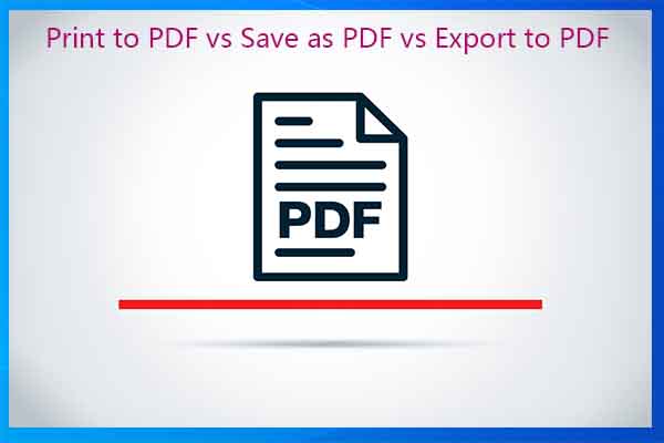Print to PDF vs Save as PDF vs Export to PDF: Which to Pick