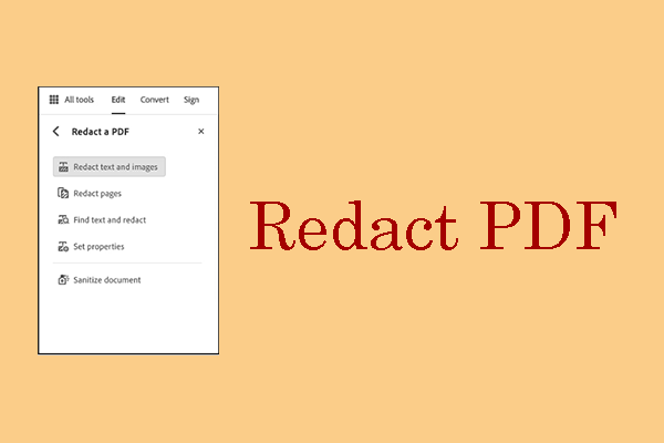 How to Redact PDF in Adobe Acrobat