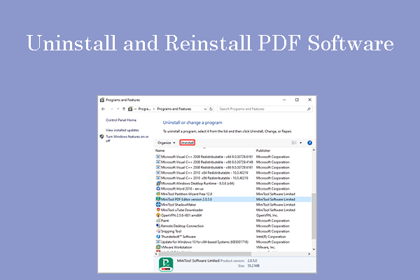A Step-by-Step Guide to PDF Software Uninstall and Reinstall
