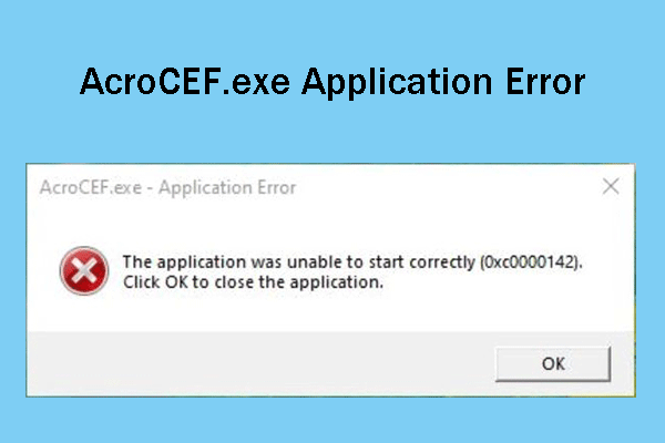 Get AcroCEF.exe Application Error When Opening PDF? 4 Solutions!