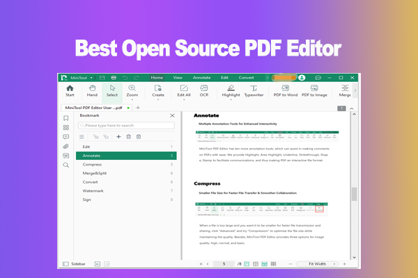 Top 5 Free Open Source PDF Editors for Windows PCs