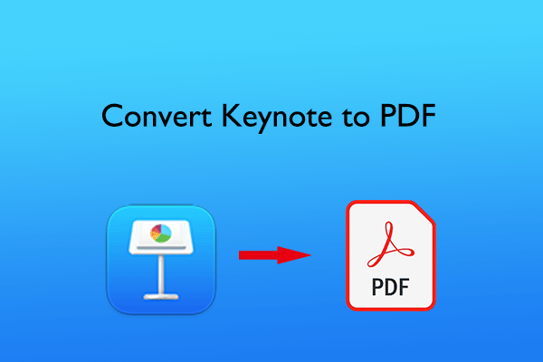 Key to PDF: How to Convert Keynote to PDF Easily?