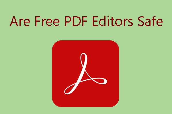 Some Reasons for Not Using Free PDF Editors – Read Them!