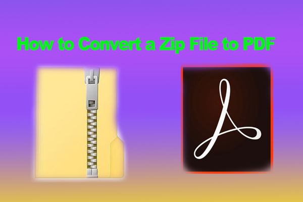 How to Convert a Zip File to PDF Offline & Online