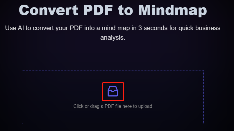 upload the PDF