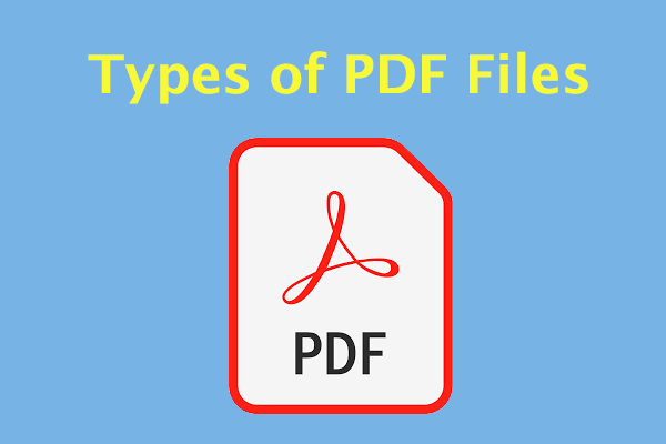 Different Types of PDF Files: Real/Scanned/Searchable PDF