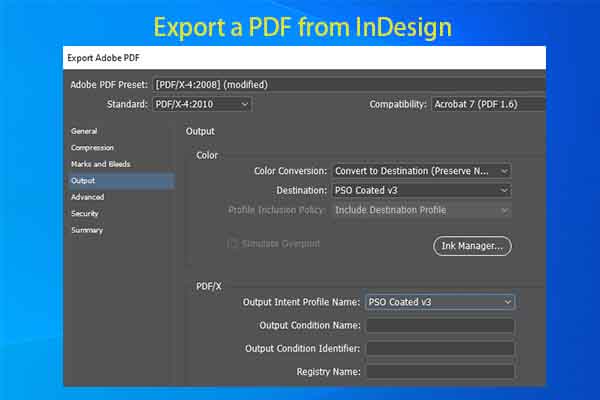 How to Save/Export InDesign as PDF? 2 Available Ways