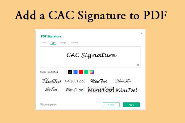 How to Add a CAC Signature to PDF: 2 Ways to Explained