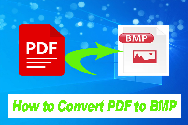 How to Convert PDF to BMP Offline & Online for Free