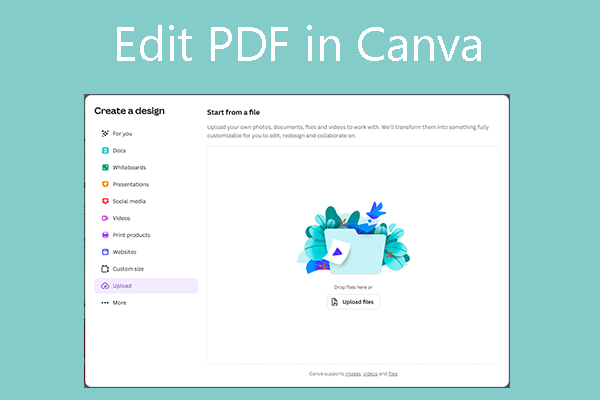 Can You Edit PDF in Canva? Get the Answer Here!