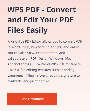 download WPS Office