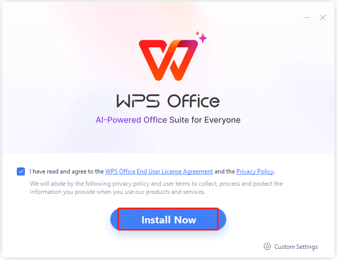 install WPS Office