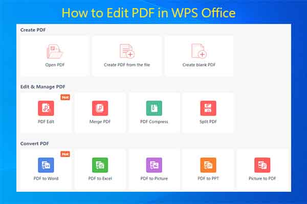 Can WPS Office Edit PDF | How to Edit PDF in WPS Office